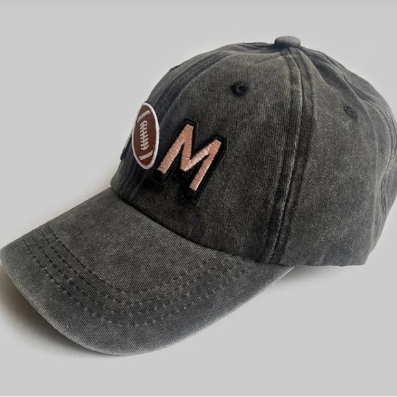 On sale! Football Mom Adjustable Baseball Cap - Picture 3 of 3